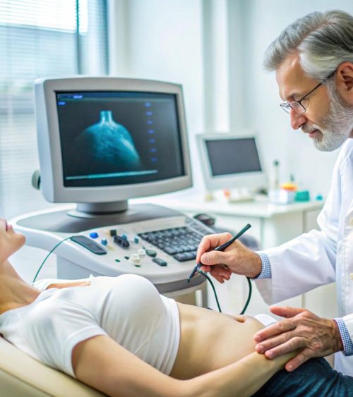 Cum se vizualizează colecistul (vezica biliară) la ecografie?