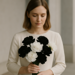 Buchetul în alb-negru: există sau e doar o provocare estetică