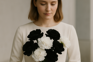 Buchetul în alb-negru: există sau e doar o provocare estetică?