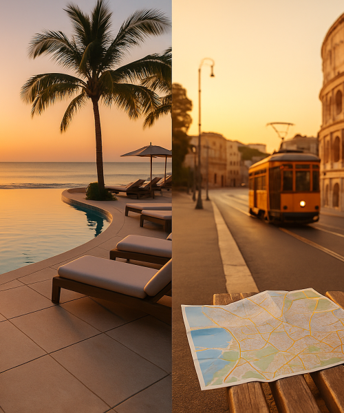 Ce diferențe sunt între pachetele „Sejururi” și „Circuite” la Viva Holidays?