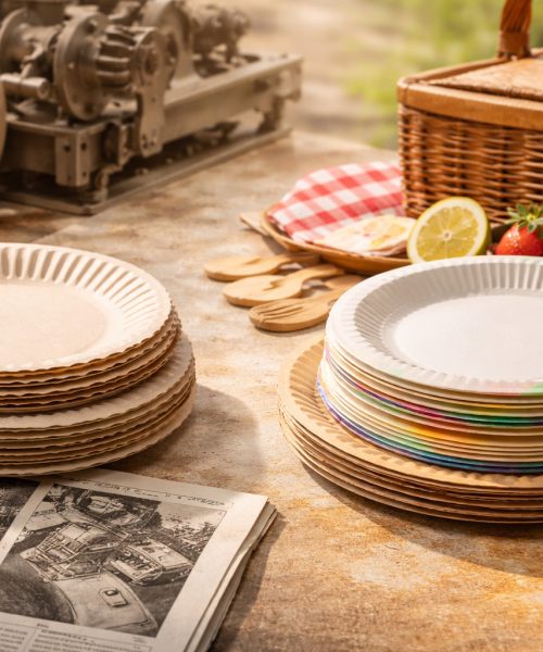 Istoria farfuriilor de carton și momentul în care au apărut pentru prima dată