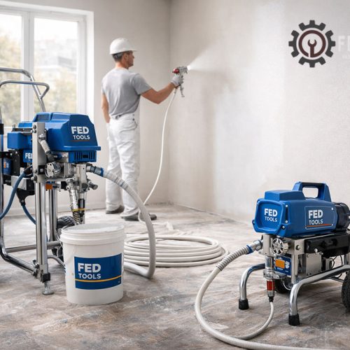 Pompe de zugrăvit airless: eficiența redefinită în renovări