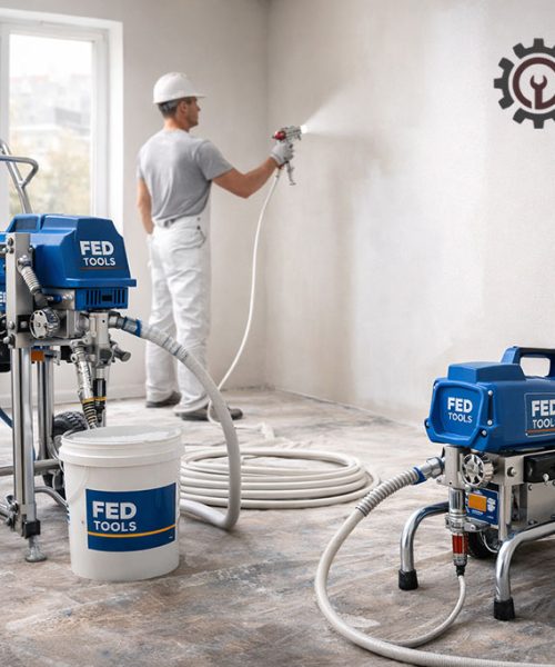 Pompe de zugrăvit airless: eficiența redefinită în renovări