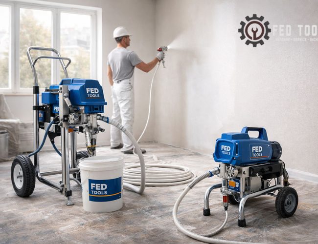 Pompe de zugrăvit airless: eficiența redefinită în renovări