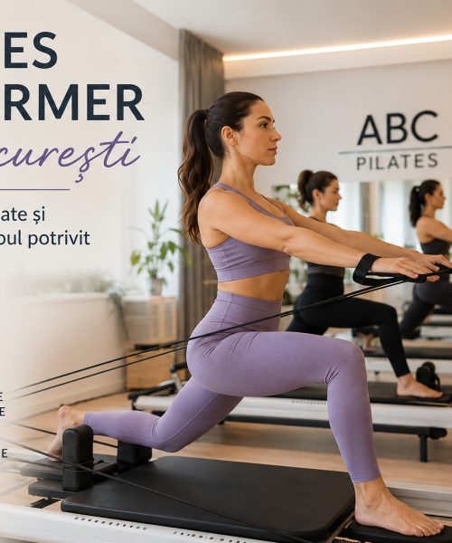 Pilates Reformer în București: beneficii, rezultate și cum alegi studioul potrivit