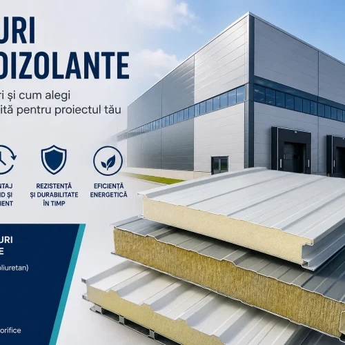 Panouri termoizolante: avantaje, tipuri și cum alegi varianta potrivită pentru proiectul tău