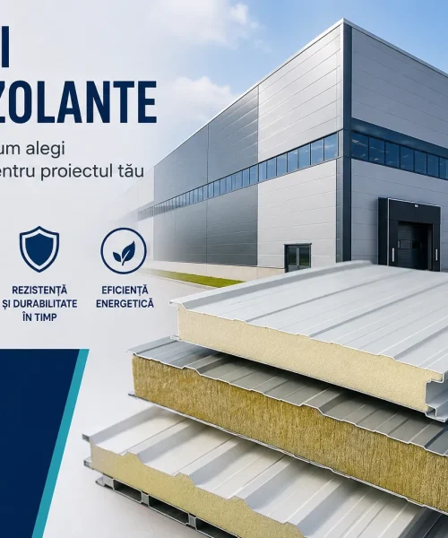 Panouri termoizolante: avantaje, tipuri și cum alegi varianta potrivită pentru proiectul tău