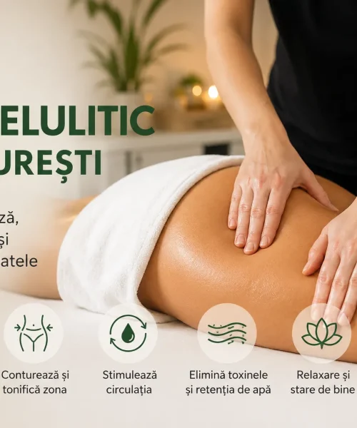 Masaj anticelulitic în București: cum funcționează, ce beneficii are și când apar rezultatele
