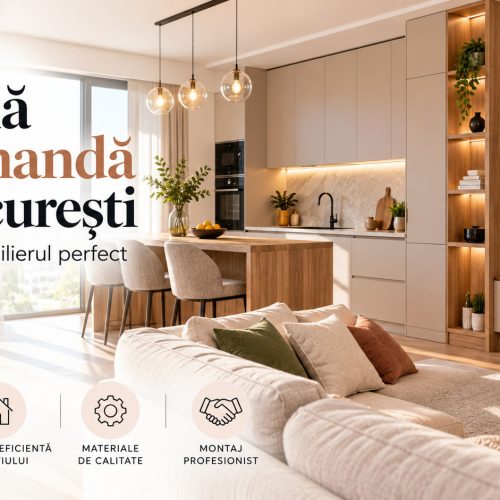 Mobilă la comandă în București: cum alegi mobilierul perfect pentru casa ta