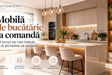 Mobilă de bucătărie la comandă: 10 lucruri pe care trebuie să le știi înainte să comanzi